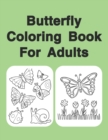 Image for Butterfly Coloring Book For Adults