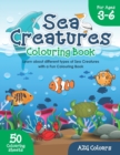 Image for Sea Creatures Colouring Book For Ages 3-6
