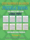 Image for 200 NUMBER SEARCH PUZZLE BOOK-Volume 3 : 200 Brain Food Puzzles. 8.5x11 Feed Your Mind and Relax at the Same Time With Hours of Fun in this ALL Number Search, 200 Puzzles to Keep You Busy and Entertai