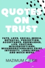 Image for Quotes on Trust