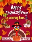 Image for Happy Thanksgiving Coloring Book for Kids 3+