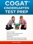 Image for Cogat(r) Kindergarten Test Prep : Level 5/6 Form 7, One Full Length Practice Test, 118 Practice Questions, Answer Key, Sample Questions for Each Test Area, 54 Additional Bonus Questions Online.