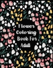 Image for Flower Coloring Book for Adult