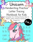 Image for Unicorn Handwriting Practice Letter Tracing Workbook for Kids