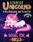 Image for Lovable Unicorn Coloring activity Book For Girls