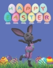 Image for Happy Easter : Easter bunny coloring book for kids 45 pages 8.5 X 11 inches Easter eggsEaster bunnies