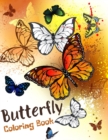 Image for Butterfly Coloring Books For Women : Large Print Butterflies Colouring Book for Adults - 50 Pages of Beautiful Butterflies to Color for Relaxation &amp; Stress Relief - Themed Gifts for Butterfly Lovers G