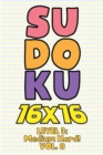 Image for Sudoku 16 x 16 Level 3 : Medium Hard! Vol. 8: Play 16x16 Grid Sudoku Medium Hard Level Volumes 1-40 Solve Number Puzzles Become A Sudoku Expert On The Road Paper Fun Activity Logic Games Smart Math Ge