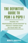 Image for The Definitive Guide to PSM I and PSPO I