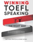 Image for WINNING TOEFL Speaking - The Right Way