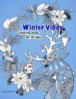 Image for Winter Vibes. Coloring book for all ages.