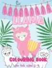 Image for Llama Colouring Book For Kids Ages 2-4 : Large Fun Activity Book Filled With 28 Different Kawaii Llama Designs, Perfect Llama Lovers Gift