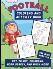 Image for Football Coloring And Activity Book For Boys Ages 4-8
