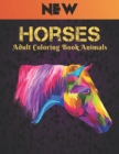 Image for Adult Coloring Book Animals Horses
