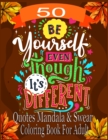 Image for 50 Quotes Mandala &amp; Swear Coloring Book For Adult