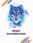 Image for Wolf Coloring Book : some wolves facts with Simple Collection Of Coloring Pages