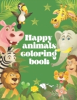 Image for Happy animals coloring book