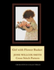 Image for Girl with Flower Basket : Jesse Willcox Smith Cross Stitch Pattern