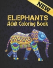 Image for Elephants New Adult Coloring Book
