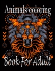 Image for Animals Coloring Book For Adult : Llama, Lion, Octopus, Chameleon, owl coloring book for adult relaxation