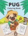 Image for Pug Coloring Book : Cute pug coloring book for kids