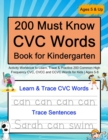 Image for 200 Must Know CVC Words Book for Kindergarten