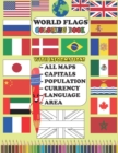Image for world flags coloring book : all the flgs of the world with all the maps and all the countries capitals, populations, currency, languages, area in one place for you to have fun and explore\ a great gif