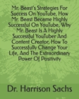 Image for Mr. Beast&#39;s Strategies For Success On YouTube, How Mr. Beast Became Highly Successful On YouTube, Why Mr. Beast Is A Highly Successful YouTuber And Content Creator, How To Successfully Change Your Lif