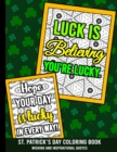 Image for St. Patrick&#39;s Day Coloring Book - Wishing And Inspirational Quotes