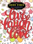 Image for Good Vibes Adult Coloring Book