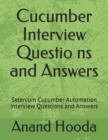 Image for Cucumber Interview Questions and Answers : Selenium Cucumber Automation Interview Questions and Answers