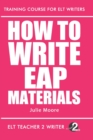 Image for How To Write EAP Materials