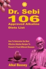 Image for Dr. Sebi 106 Approved Alkaline Diets List