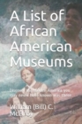 Image for A List of African American Museums