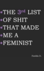 Image for THE 3rd LIST OF SHIT THAT MADE ME A FEMINIST