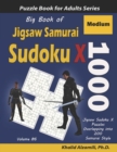 Image for Big Book of Jigsaw Samurai Sudoku X : 1000 Medium Jigsaw Sudoku X Puzzles Overlapping into 200 Samurai Style
