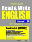 Image for Preston Lee&#39;s Read &amp; Write English Lesson 1 - 60 For Taiwanese