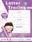 Image for Letters Tracing practice for Girls Preschoolers Ages