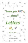 Image for Letters u, v