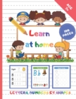 Image for Learn at home : Activity book / notebook for writing letters and numbers / learning animals / home schooling / From 3 years / Preschool / learning to write the alphabet / learning to trace / small sec