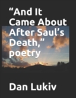 Image for &quot;And It Came About After Saul&#39;s Death,&quot; poetry