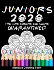 Image for Juniors 2020 The One Where We Were Quarantined Mandala Coloring Book : Funny Graduation School Day Class of 2020 Coloring Book for Juniors
