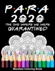 Image for Para 2020 The One Where We Were Quarantined Mandala Coloring Book