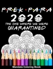 Image for Pre-K Para 2020 The One Where We Were Quarantined Mandala Coloring Book