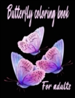 Image for Butterfly coloring book for adults