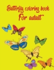 Image for Butterfly coloring book for adults