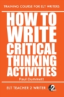 Image for How To Write Critical Thinking Activities