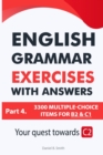 Image for English Grammar Exercises with answers Part 4 : Your quest towards C2