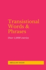 Image for Transistional Words &amp; Phrases : Over 1,000 entries!
