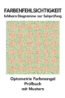 Image for Farbenfehlsichtigkeit Ishihara Diagramme zur Sehprufung Optometrie Farbmangel Prufbuch mit Mustern